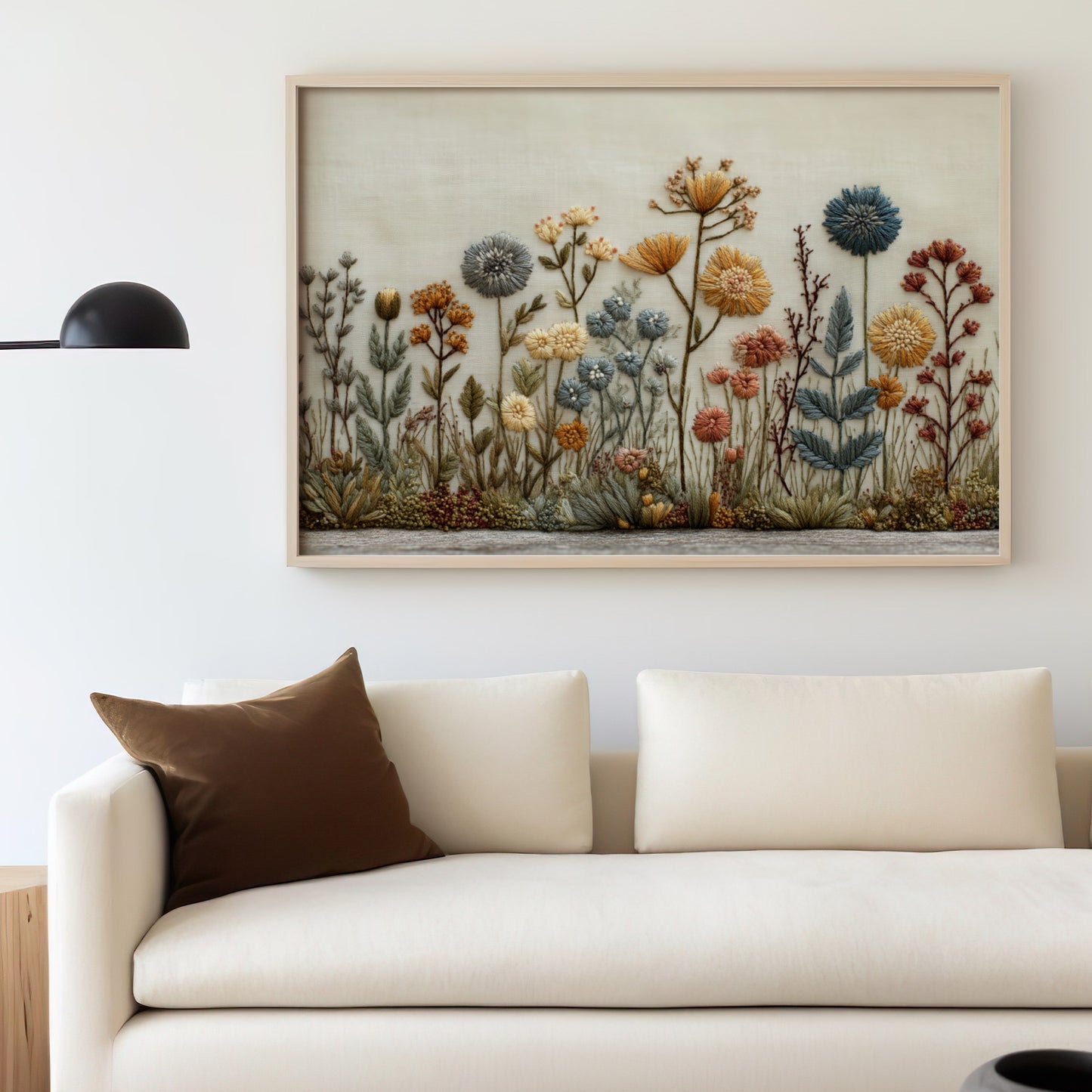 Modern Artistic Floral Tapestry Wall Art for Home Decor