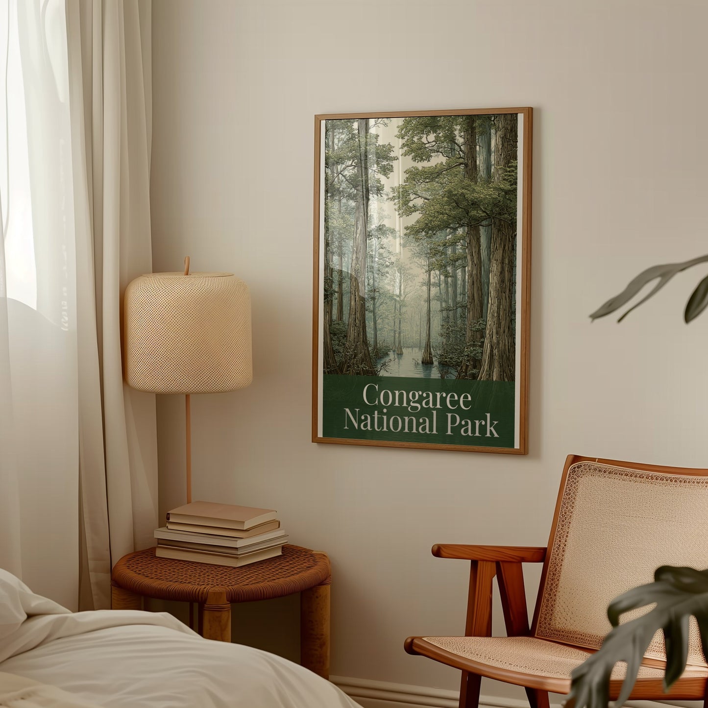 Congaree National Park Poster Wall Art Home Decor
