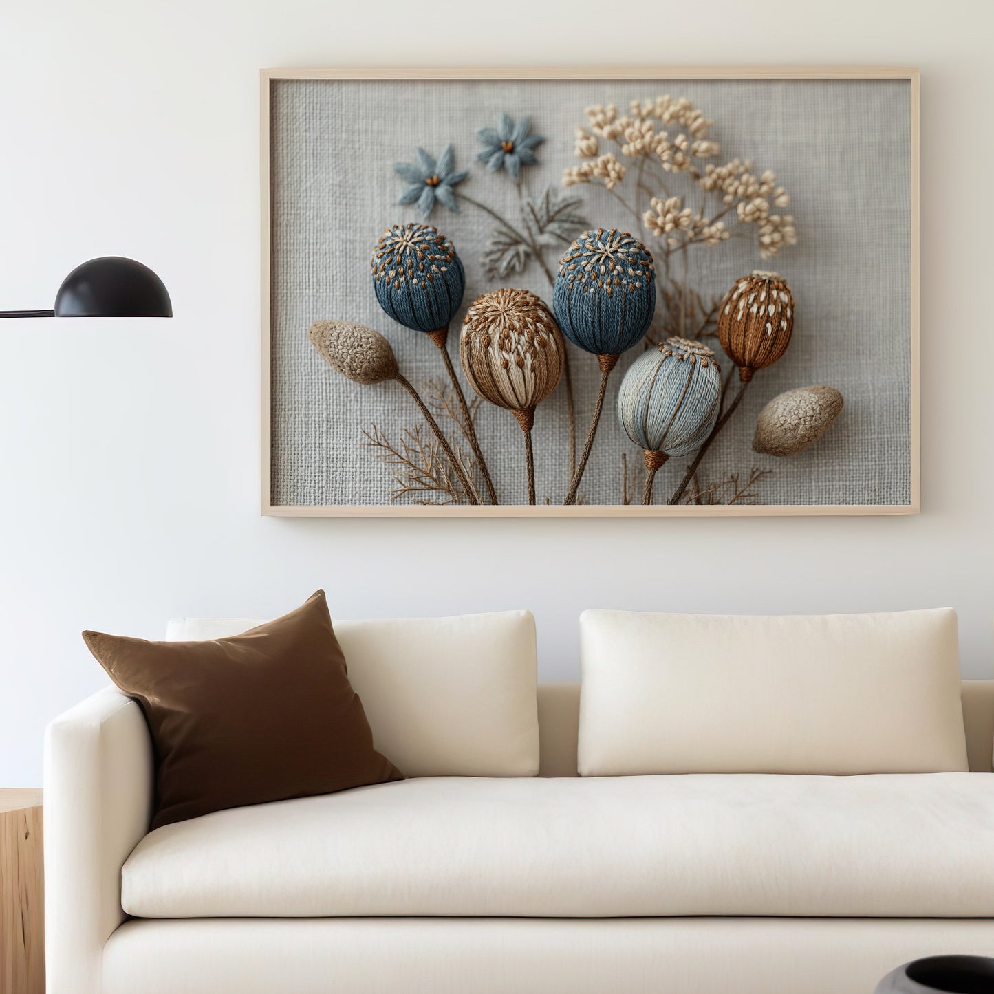 Beautiful Floral Art in Frame for Elegant Home Decor