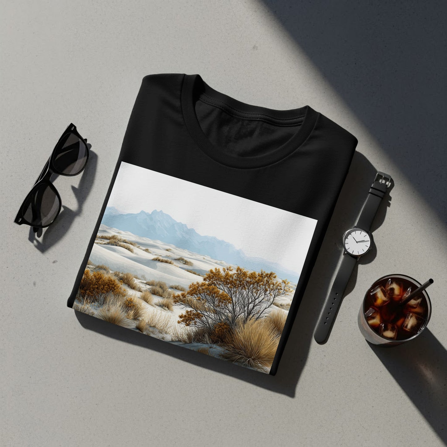 Scenic Desert Landscape Graphic T-Shirt product