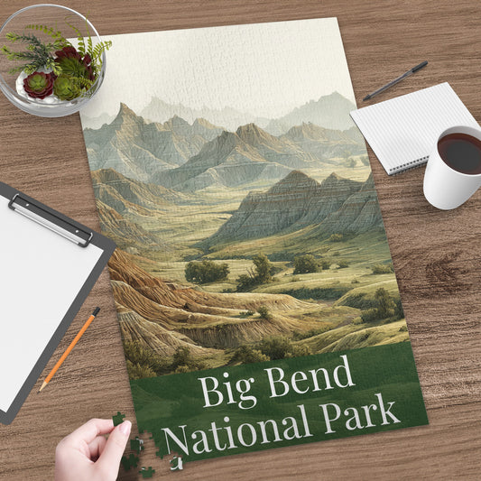 Big Bend National Park Scenic Landscape Puzzle