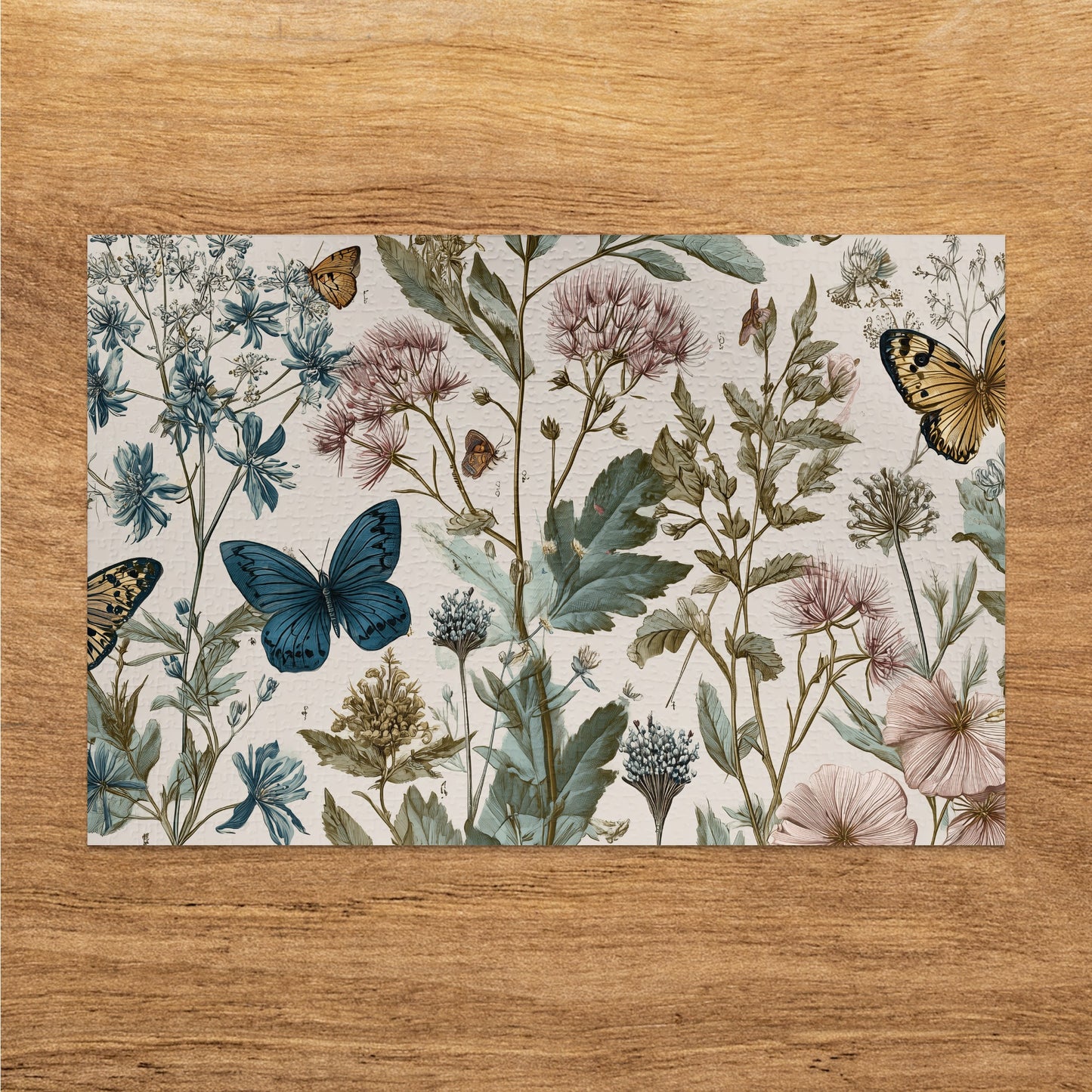 Vintage Botanical Butterflies Floral Garden product type