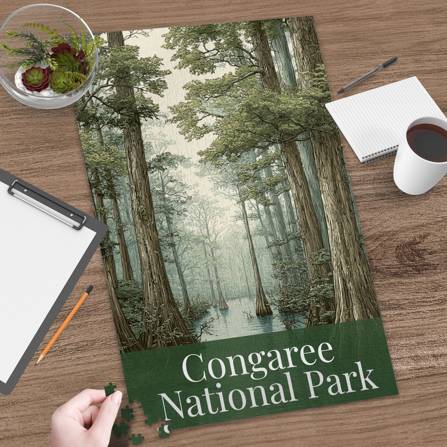 Congaree National Park Scenic Nature Puzzle