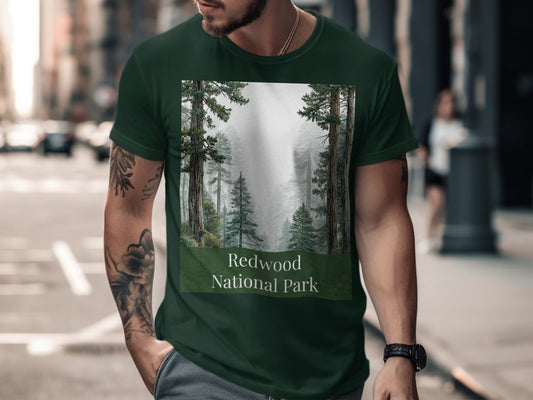 Redwood National Park Scenic Nature T-shirt