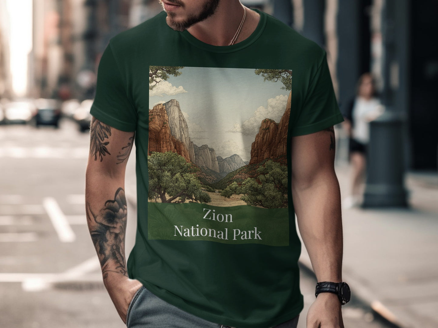 Zion National Park Graphic T-shirt Product