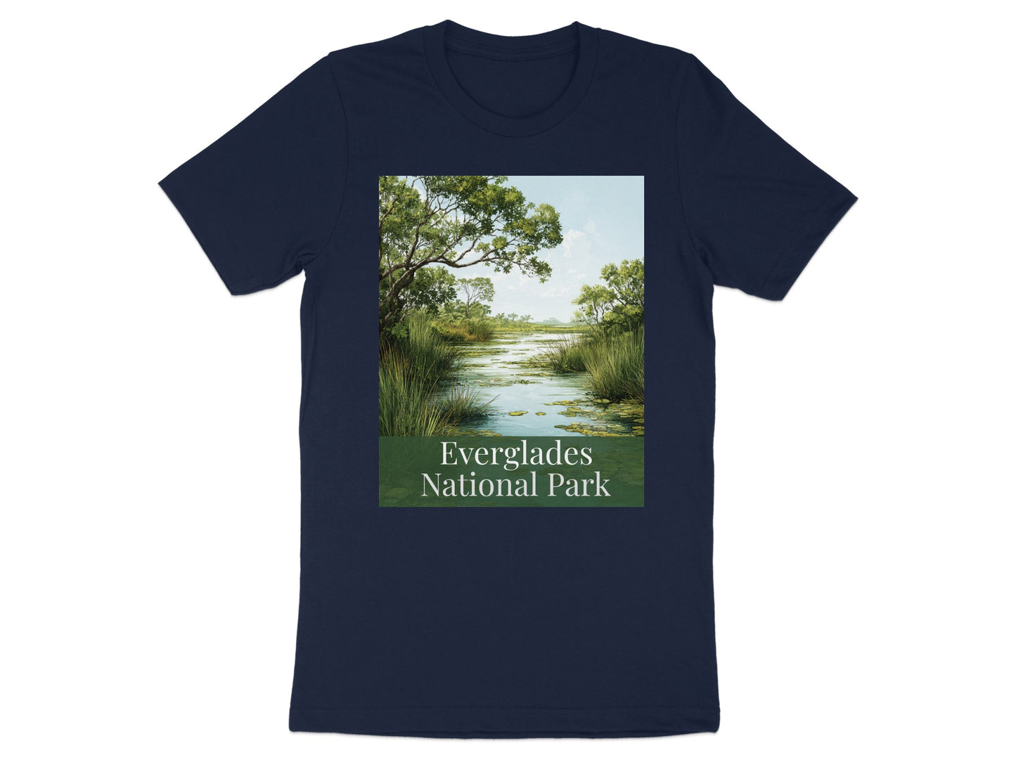 Everglades National Park Scenic Graphic T-Shirt