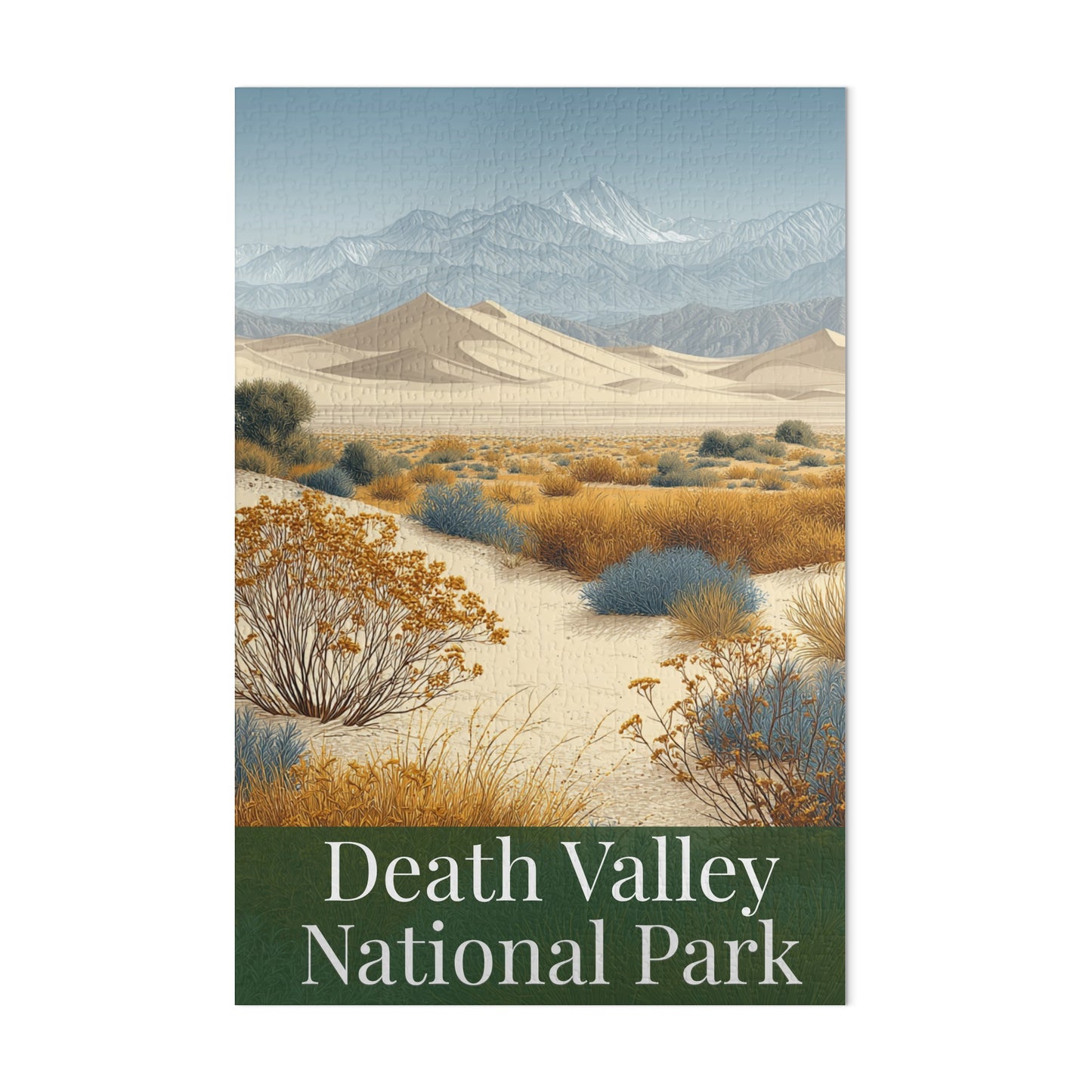 Death Valley National Park scenic art print