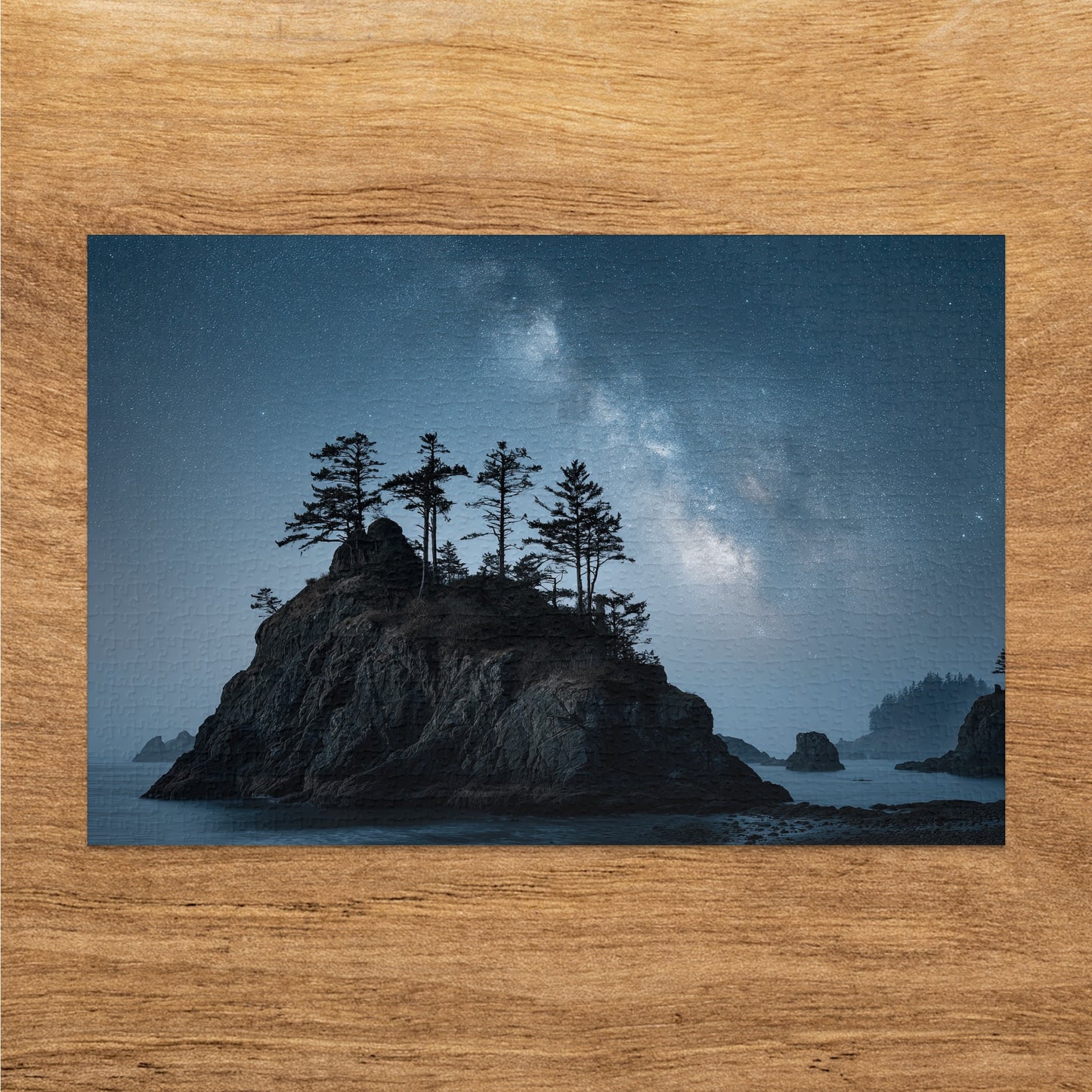 Stunning Coastal Night Sky Jigsaw Puzzle for Enthusiasts