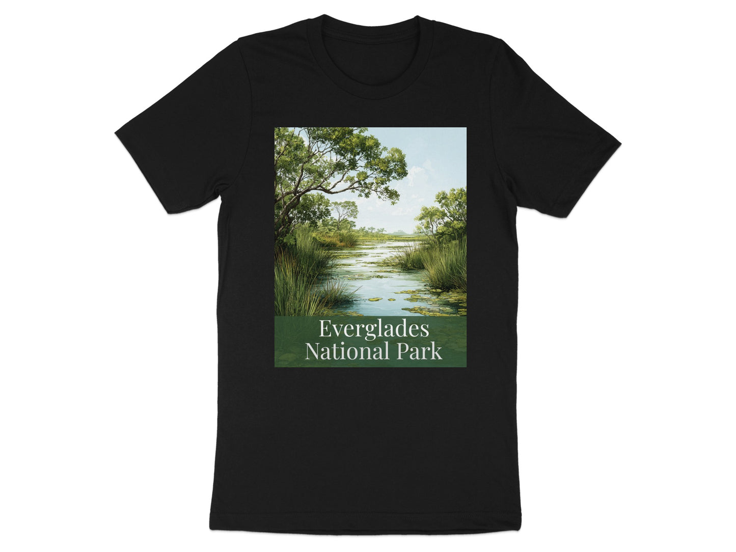Everglades National Park Scenic Landscape T-shirt
