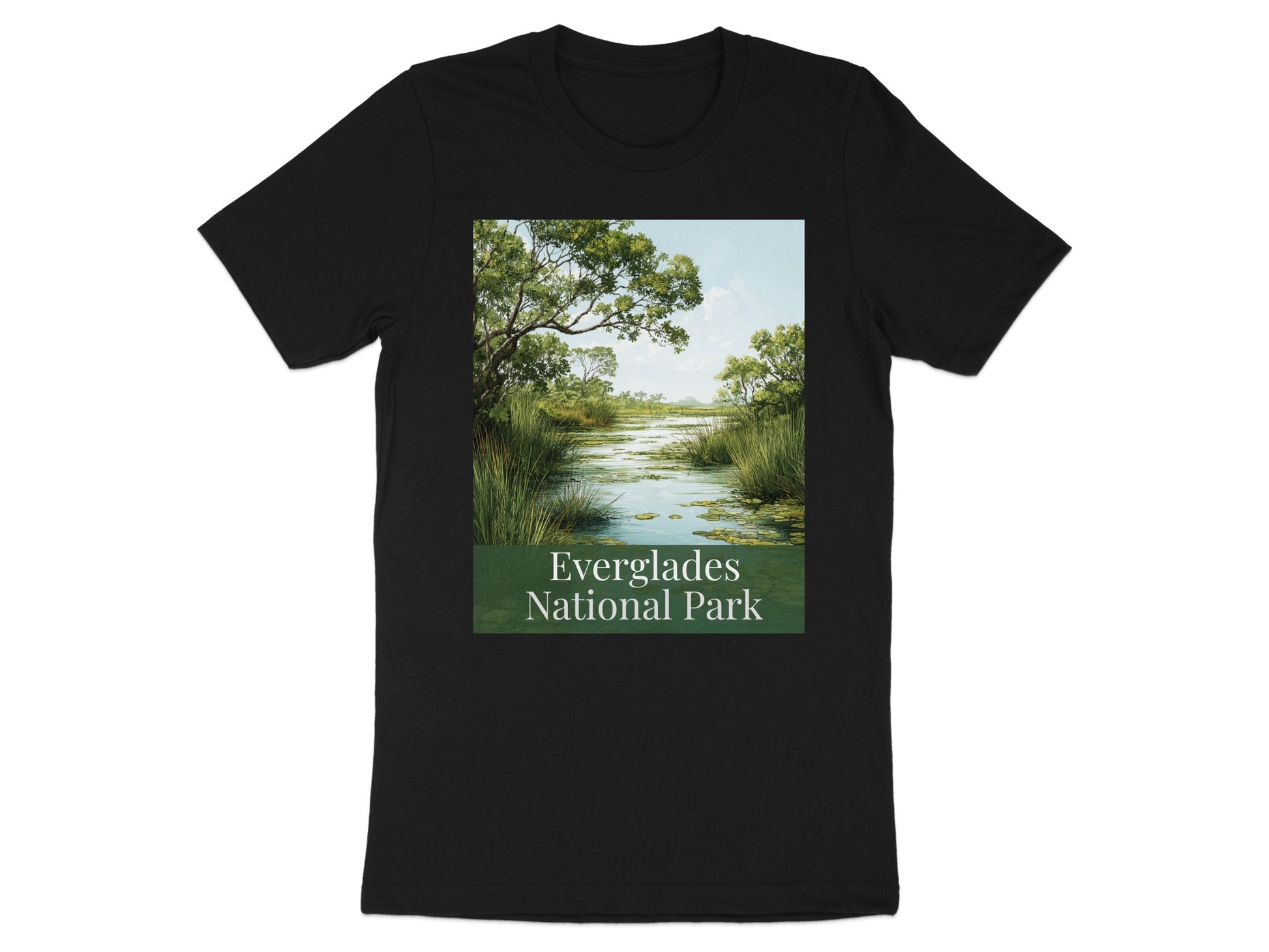 Everglades National Park Scenic Landscape T-shirt