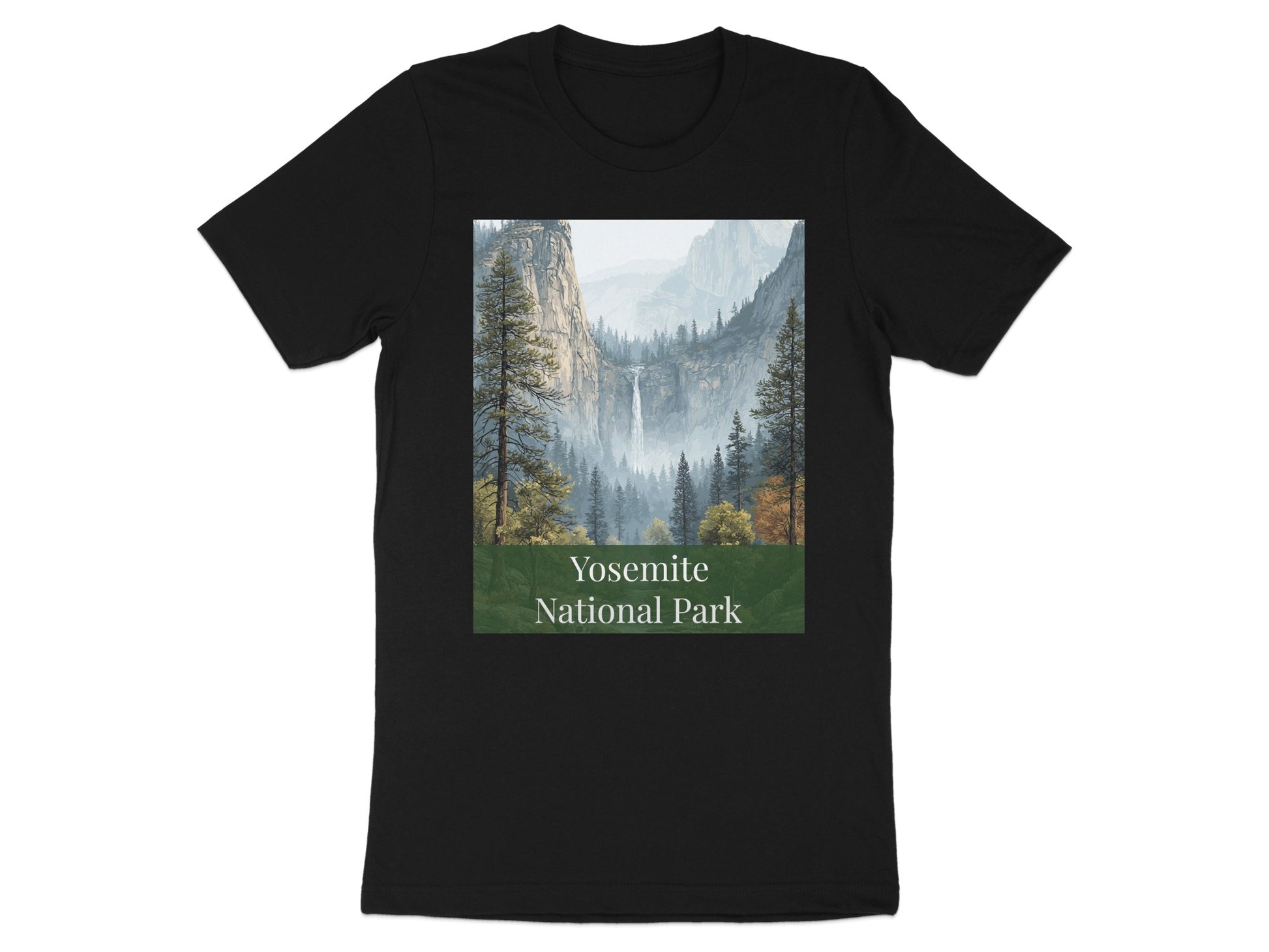 Scenic Yosemite National Park Graphic Tee