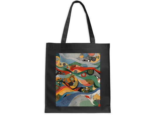 Colorful Wavy Abstract Pattern Dots Circles Design product type