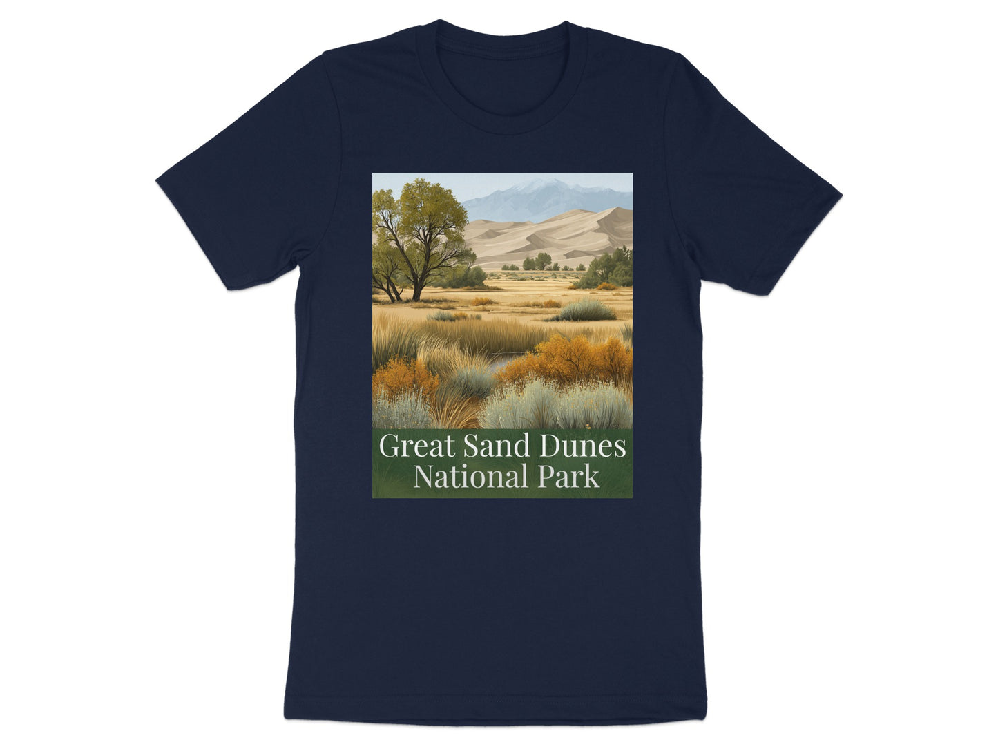 Great Sand Dunes National Park Landscape T-Shirt