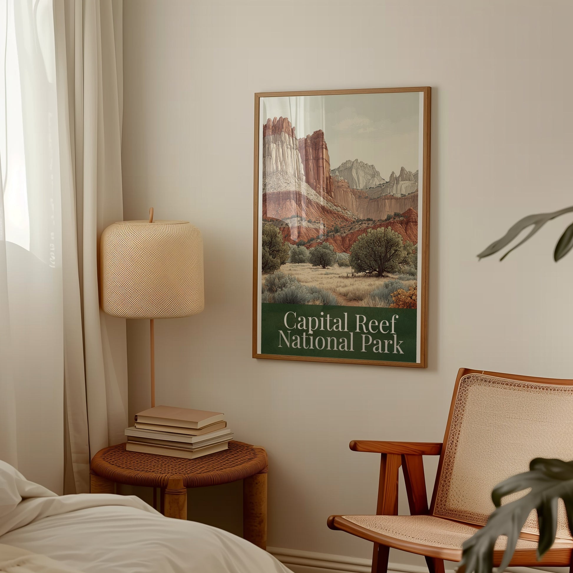 Capital Reef National Park Framed Art Print