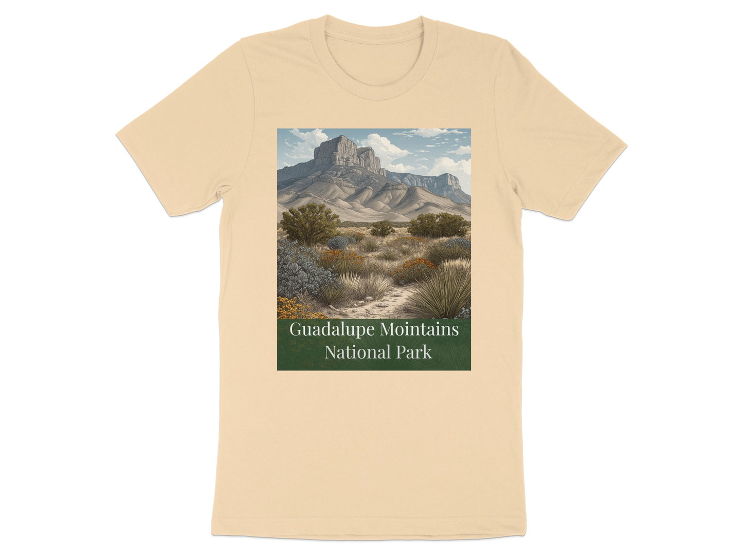 Guadalupe Mountains National Park graphic t-shirt