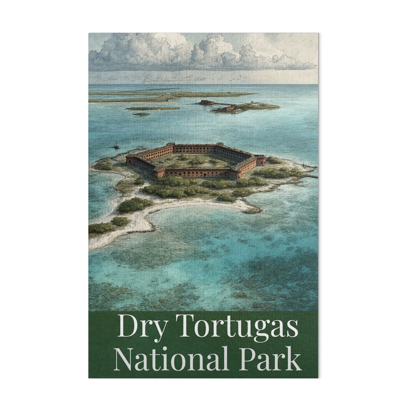 Dry Tortugas National Park Scenic Poster