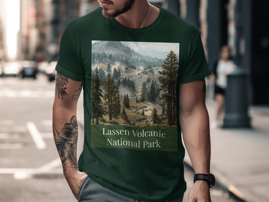 Lassen Volcanic National Park Graphic T-Shirt