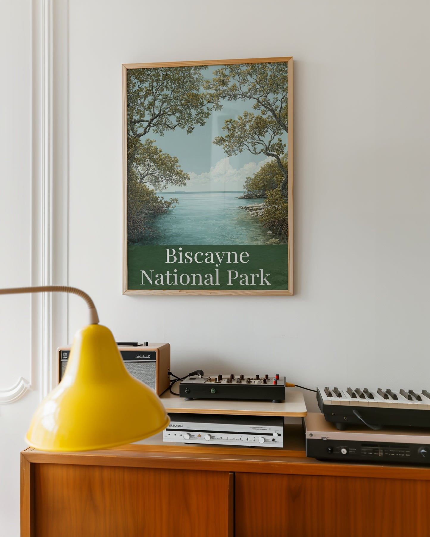 Biscayne National Park Coastal Scene Art Print