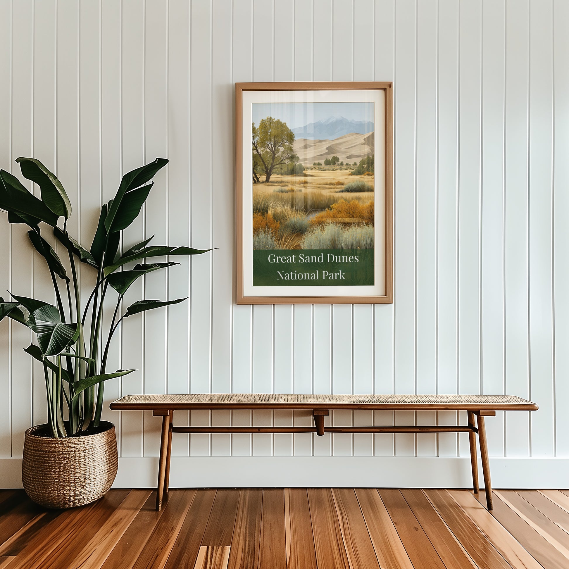 Great Sand Dunes National Park Framed Artwork