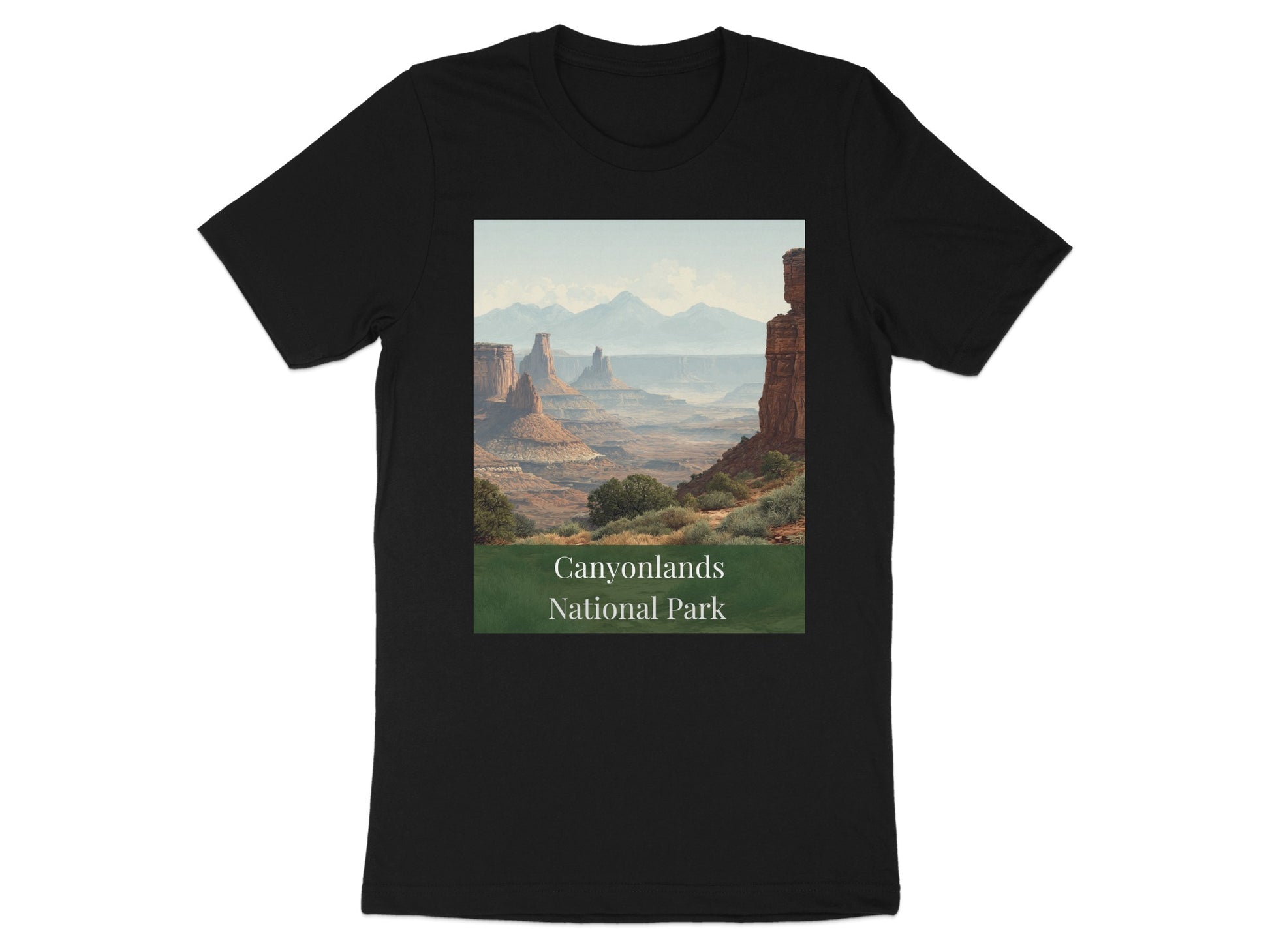 Scenic Canyonlands National Park T-shirt for Outdoor Enthusiasts