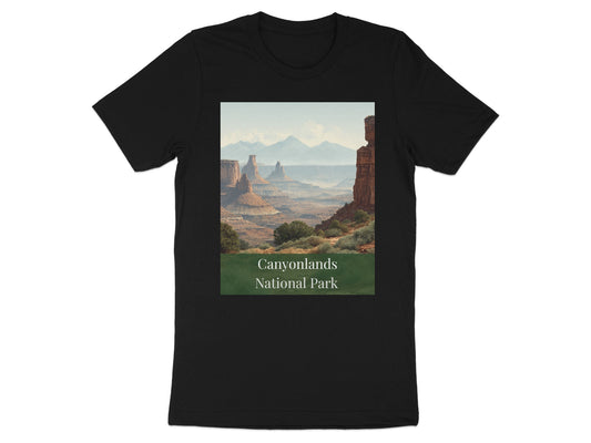 Scenic Canyonlands National Park T-shirt for Outdoor Enthusiasts