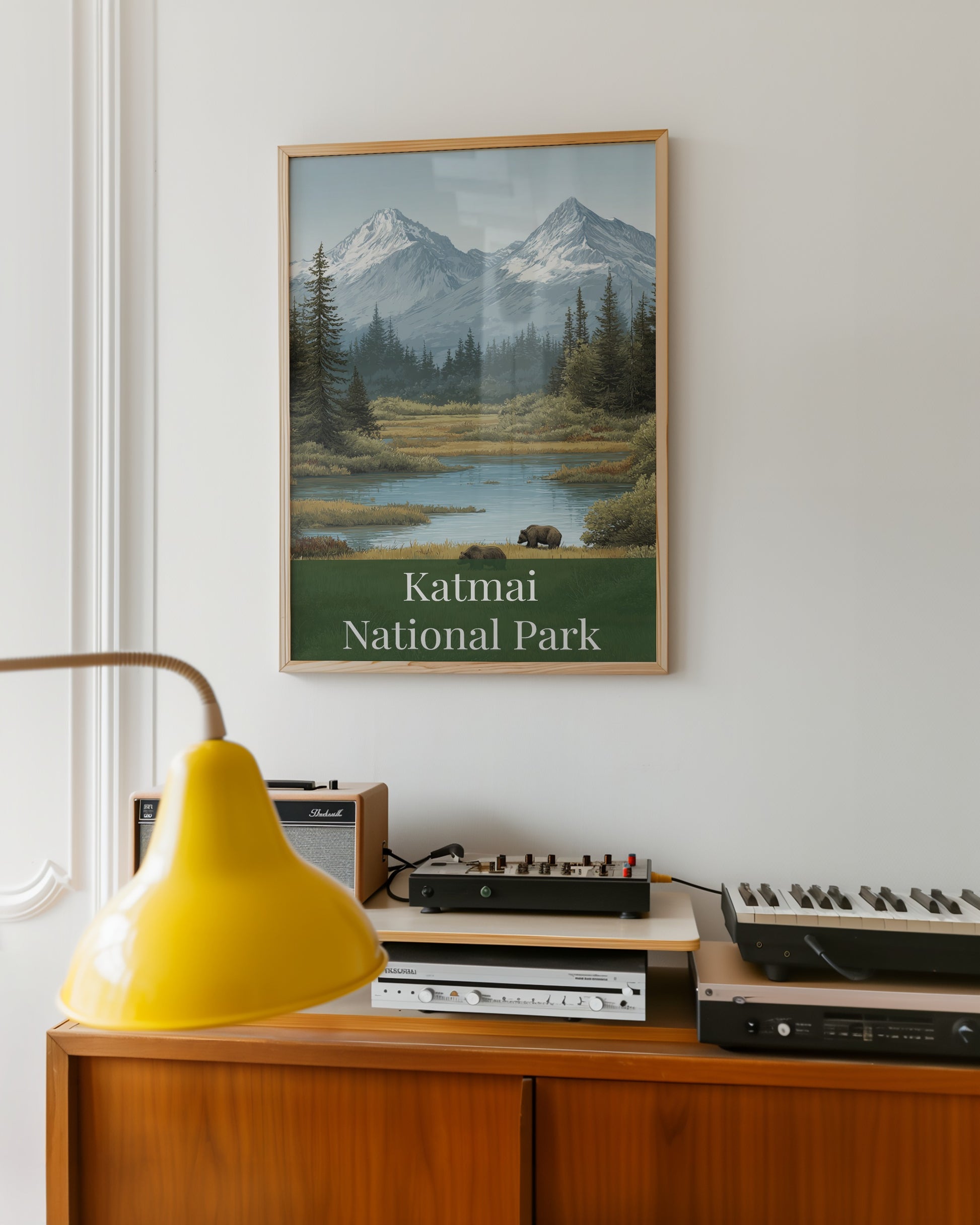Katmai National Park Scenic Wilderness Poster