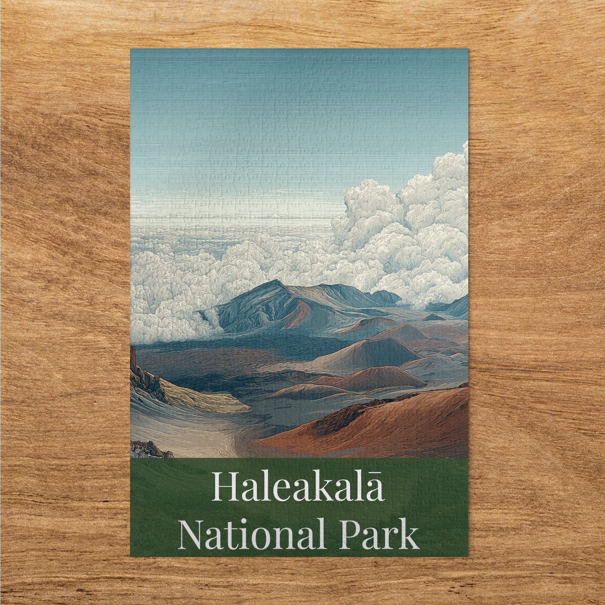 Haleakalā National Park Art Poster Scenic View