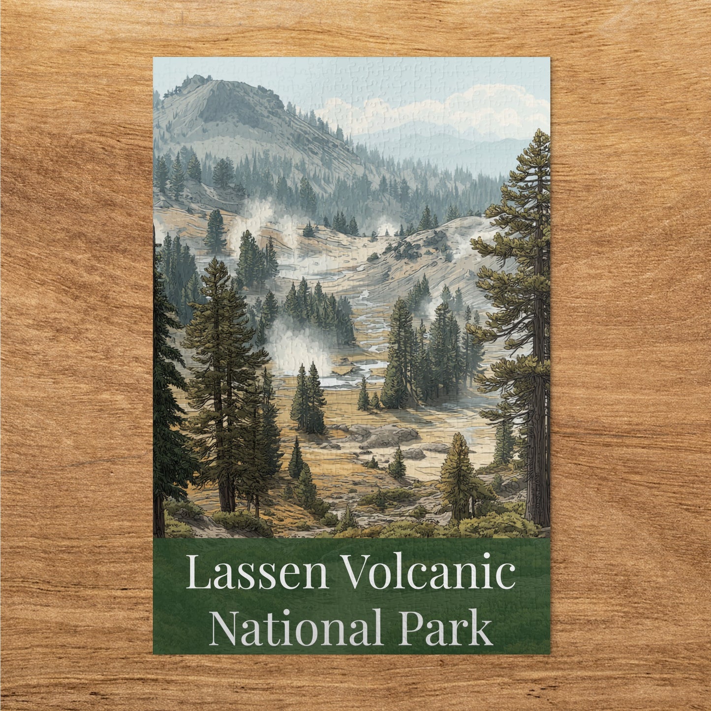 Lassen Volcanic National Park puzzle