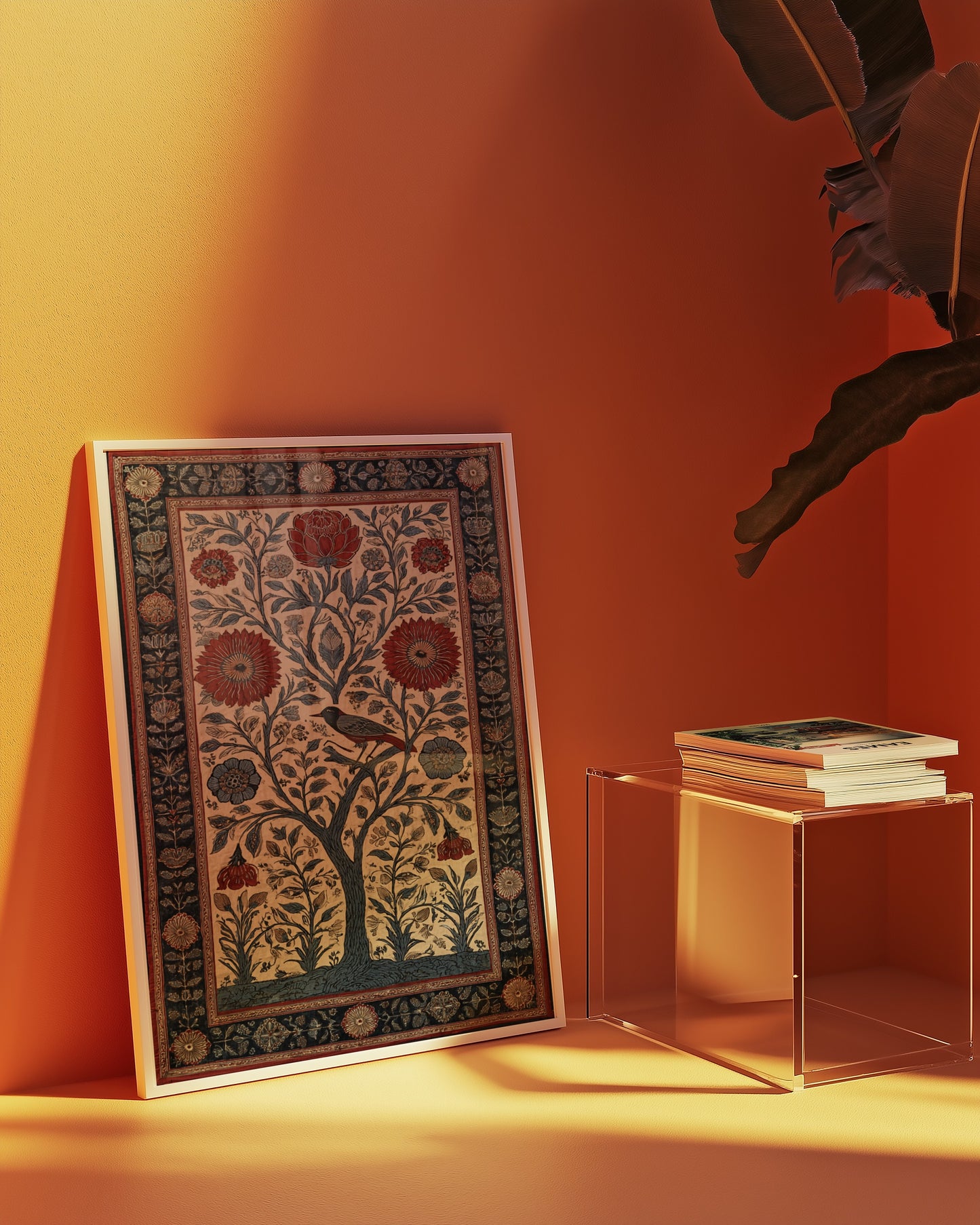 Vintage Botanical Art Print Framed Home Decor Product