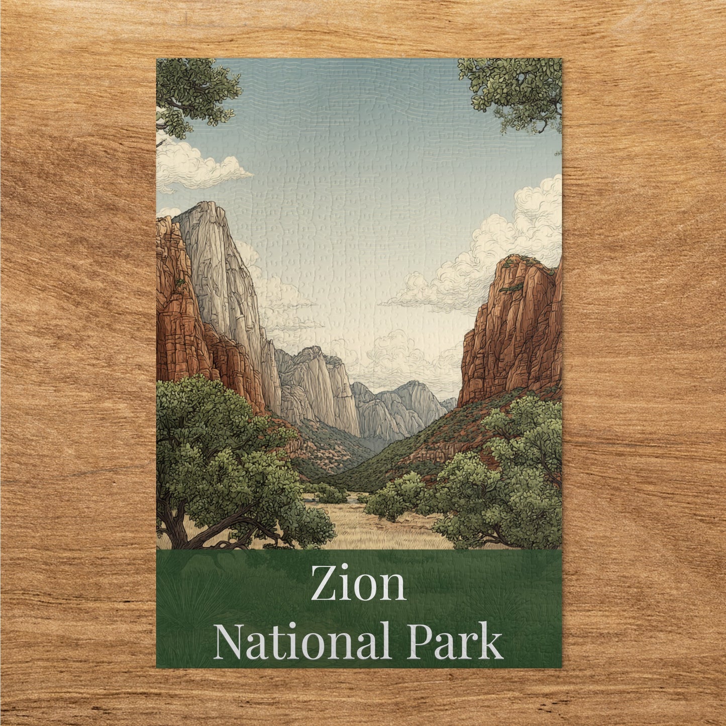 Zion National Park Scenic Puzzle