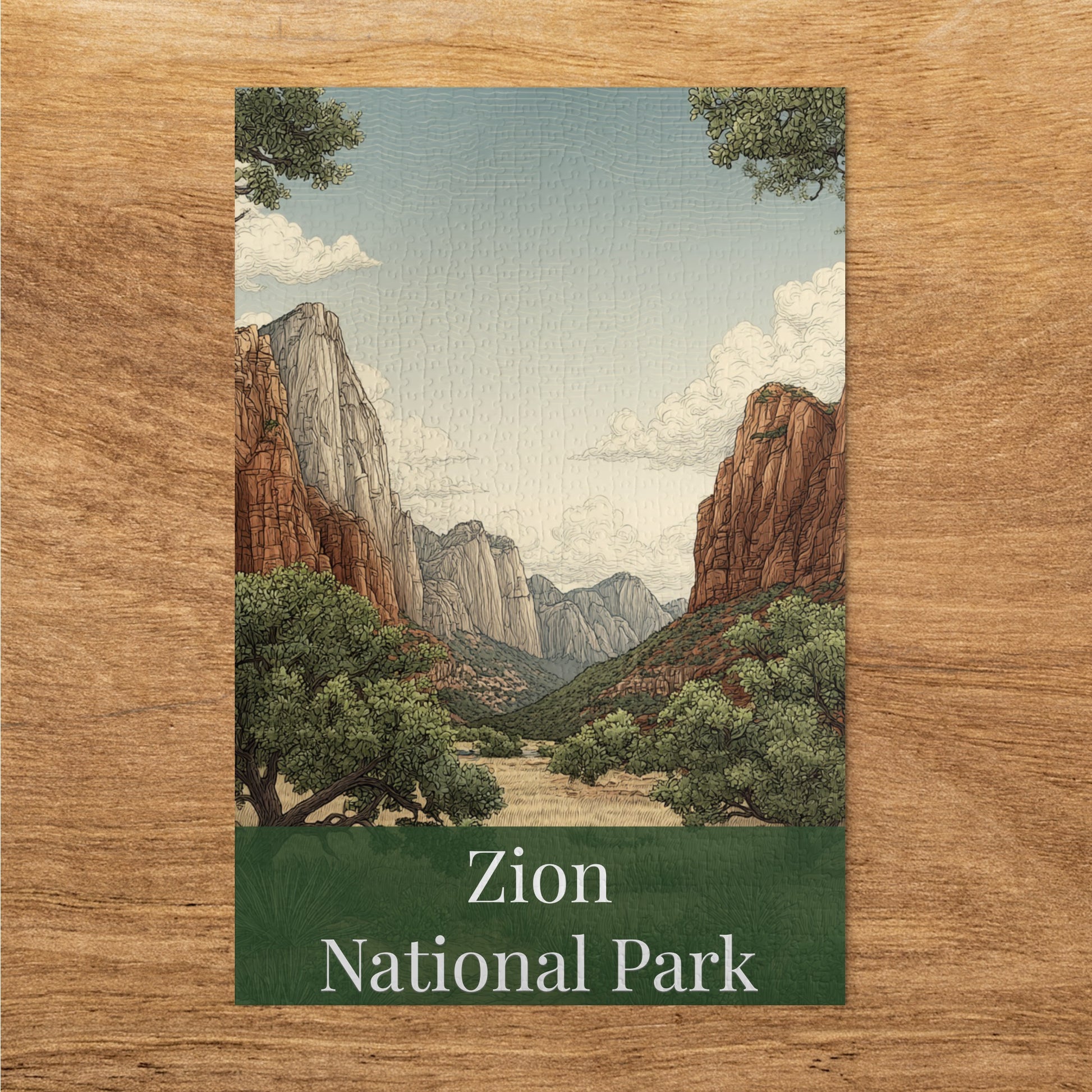 Zion National Park Scenic Puzzle