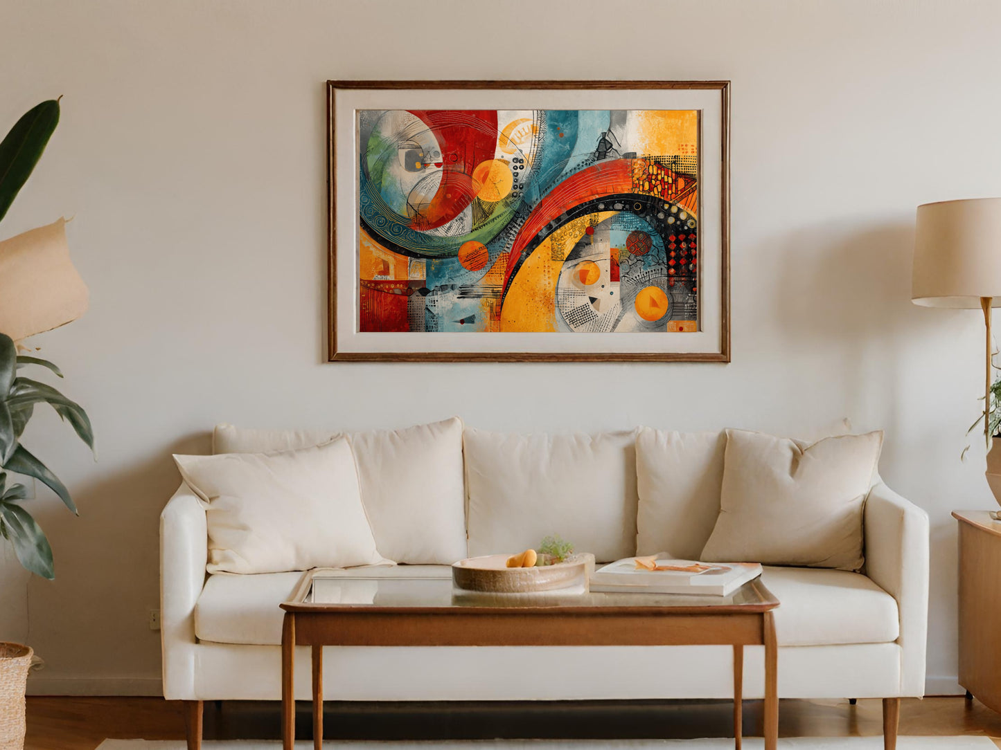 Colorful Abstract Circles Lines Modern Art Painting product type
abstract art
modern art
wall decor
home decor
contemporary art
geometric art
colorful artwork
bright colors
painting
art print
living room art
office decor
gallery wall
artistic design
unique art
vibrant artwork
canvas art
framed art
red yellow blue
orange circles