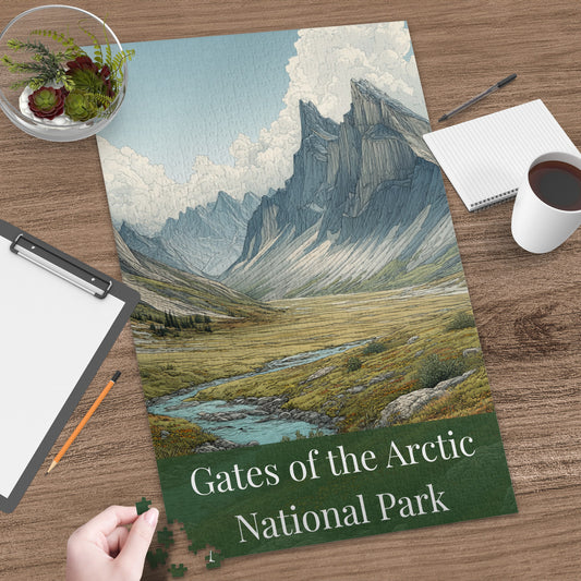 Gates of the Arctic National Park puzzle