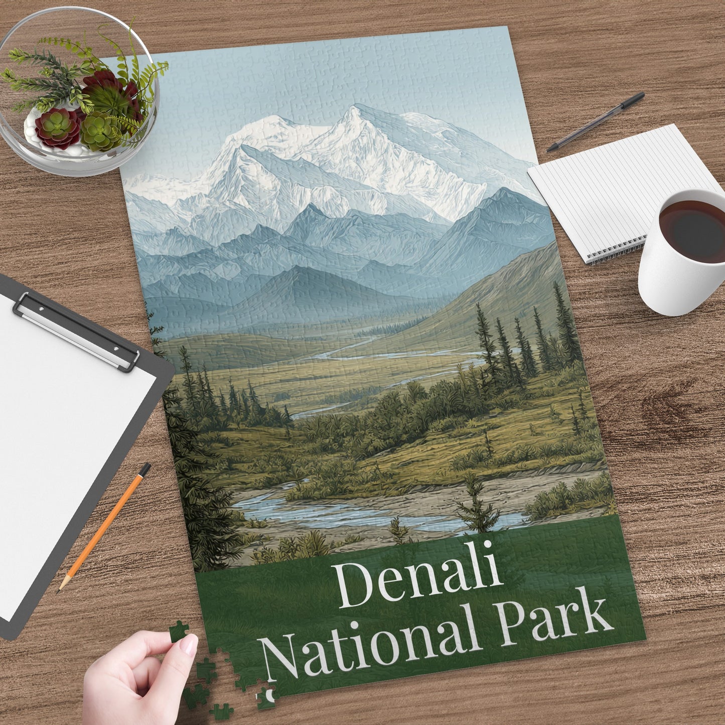 Denali National Park Scenic Landscape Puzzle