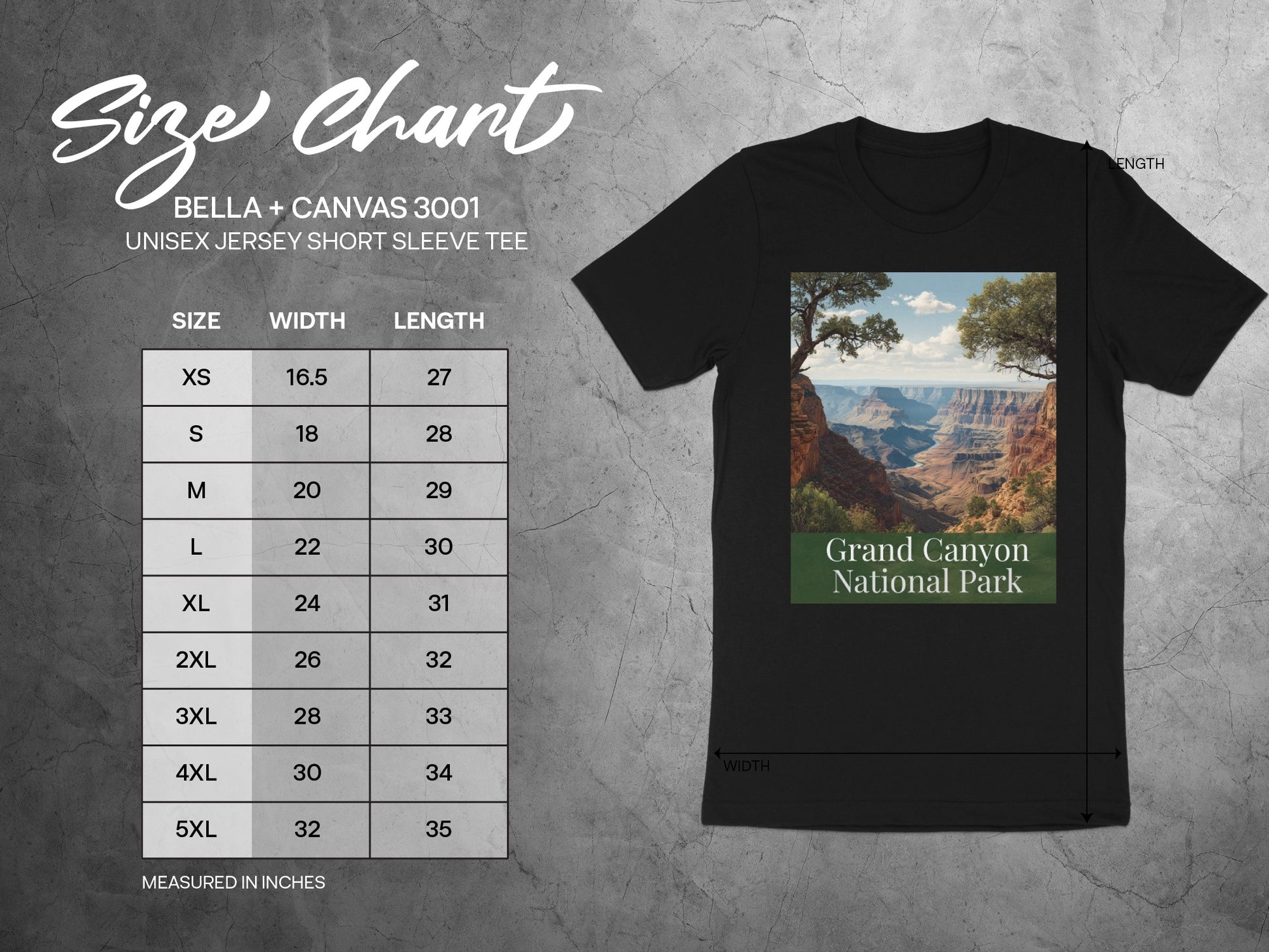 Grand Canyon National Park Unisex Jersey Tee Product
