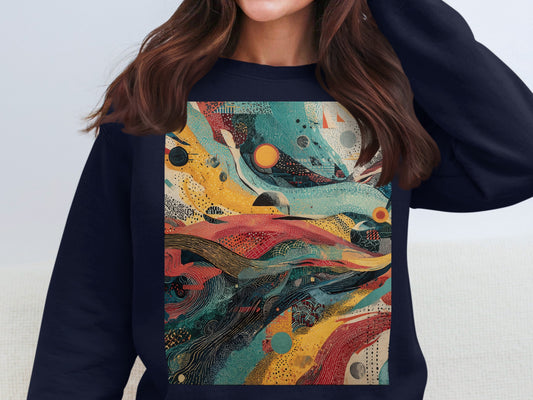 Vibrant Abstract Artistic Pattern Unique Design product type