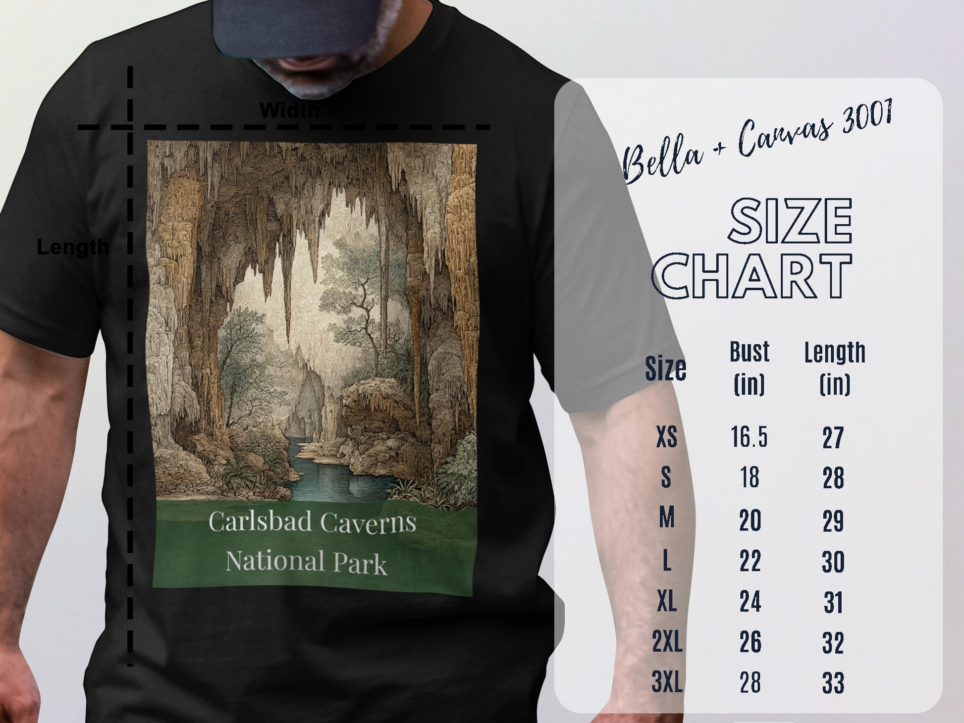 Carlsbad Caverns National Park Graphic T-Shirt