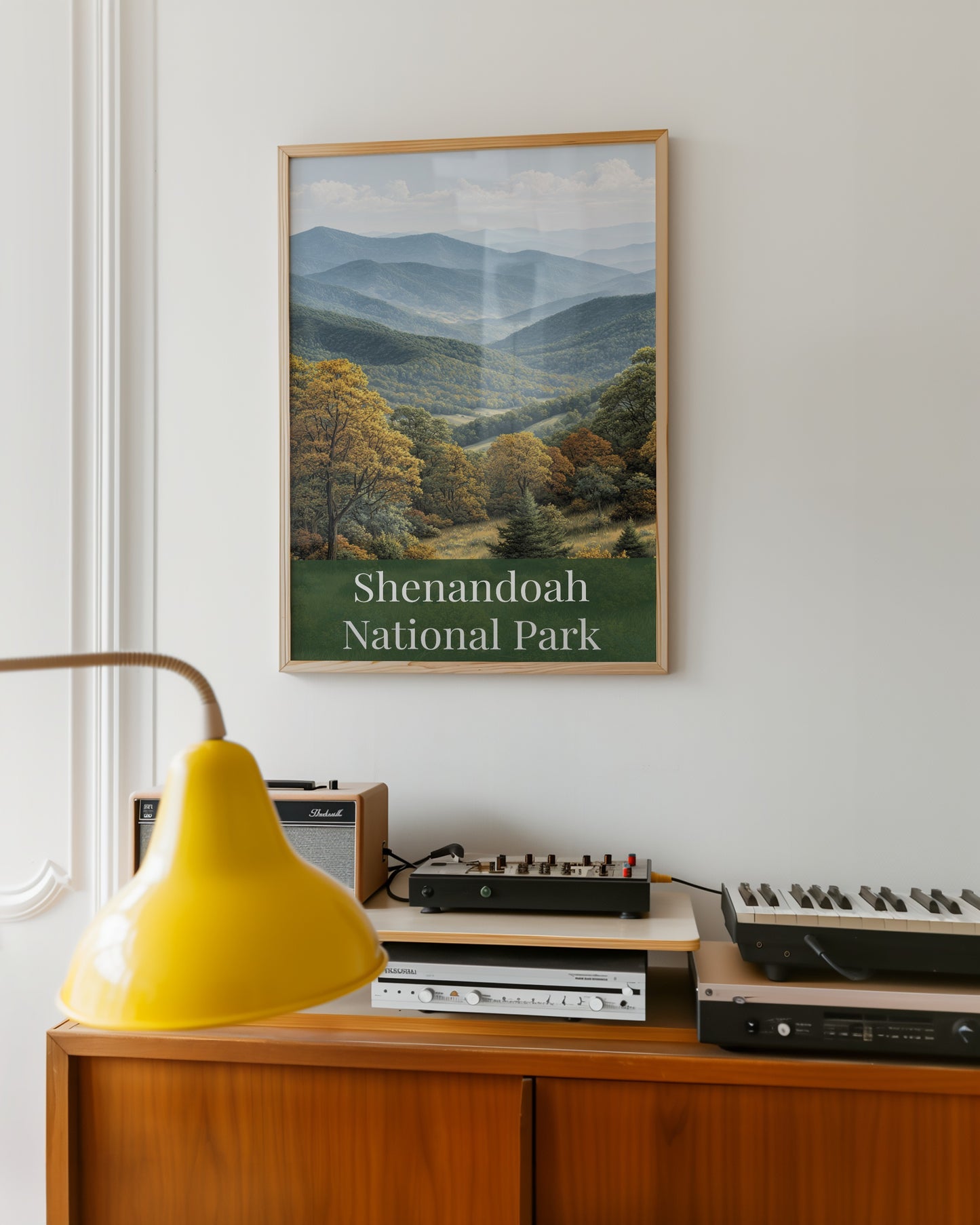 Shenandoah National Park Scenic Landscape Poster