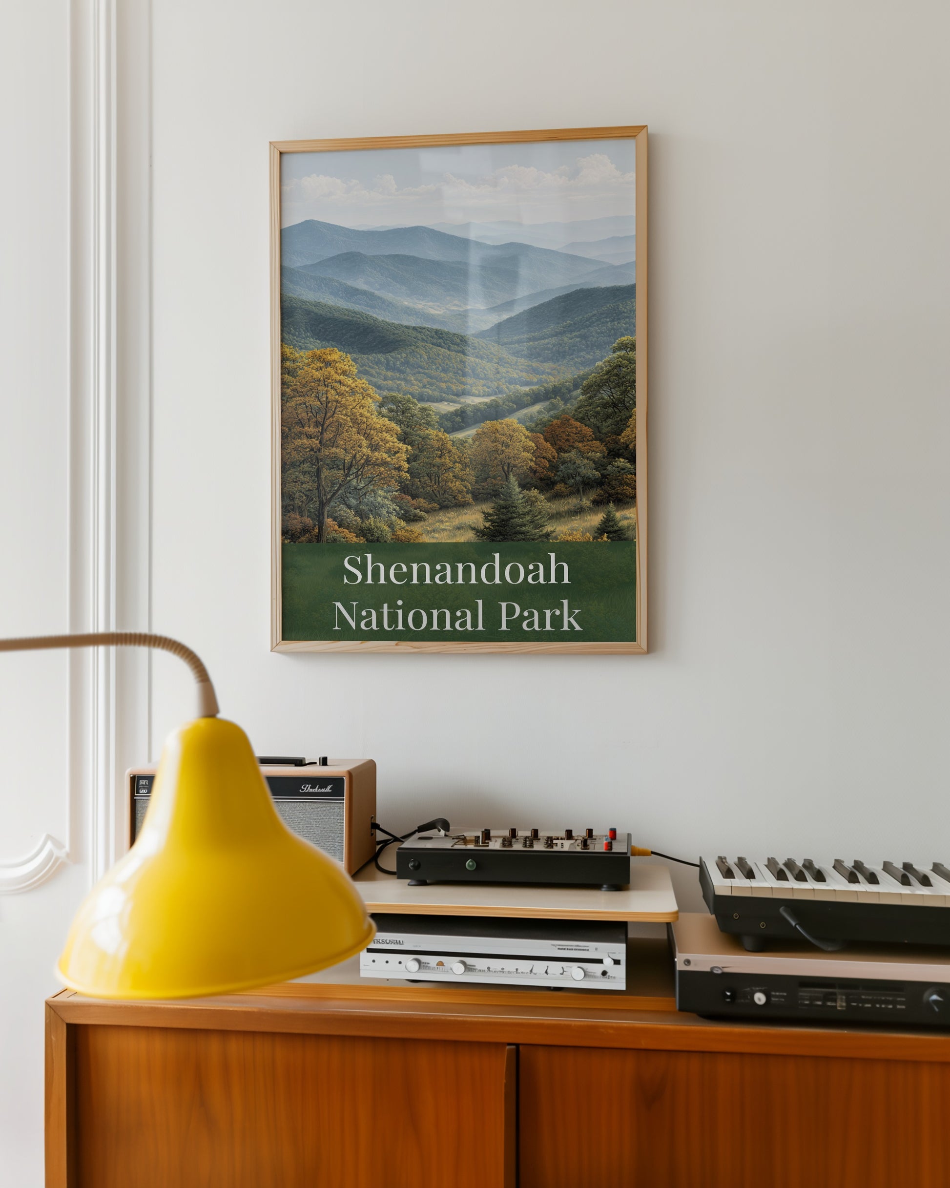 Shenandoah National Park Scenic Landscape Poster
