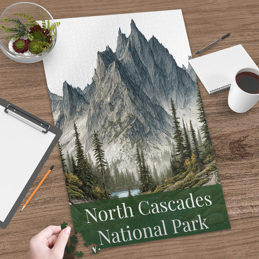 North Cascades National Park Scenic Puzzle