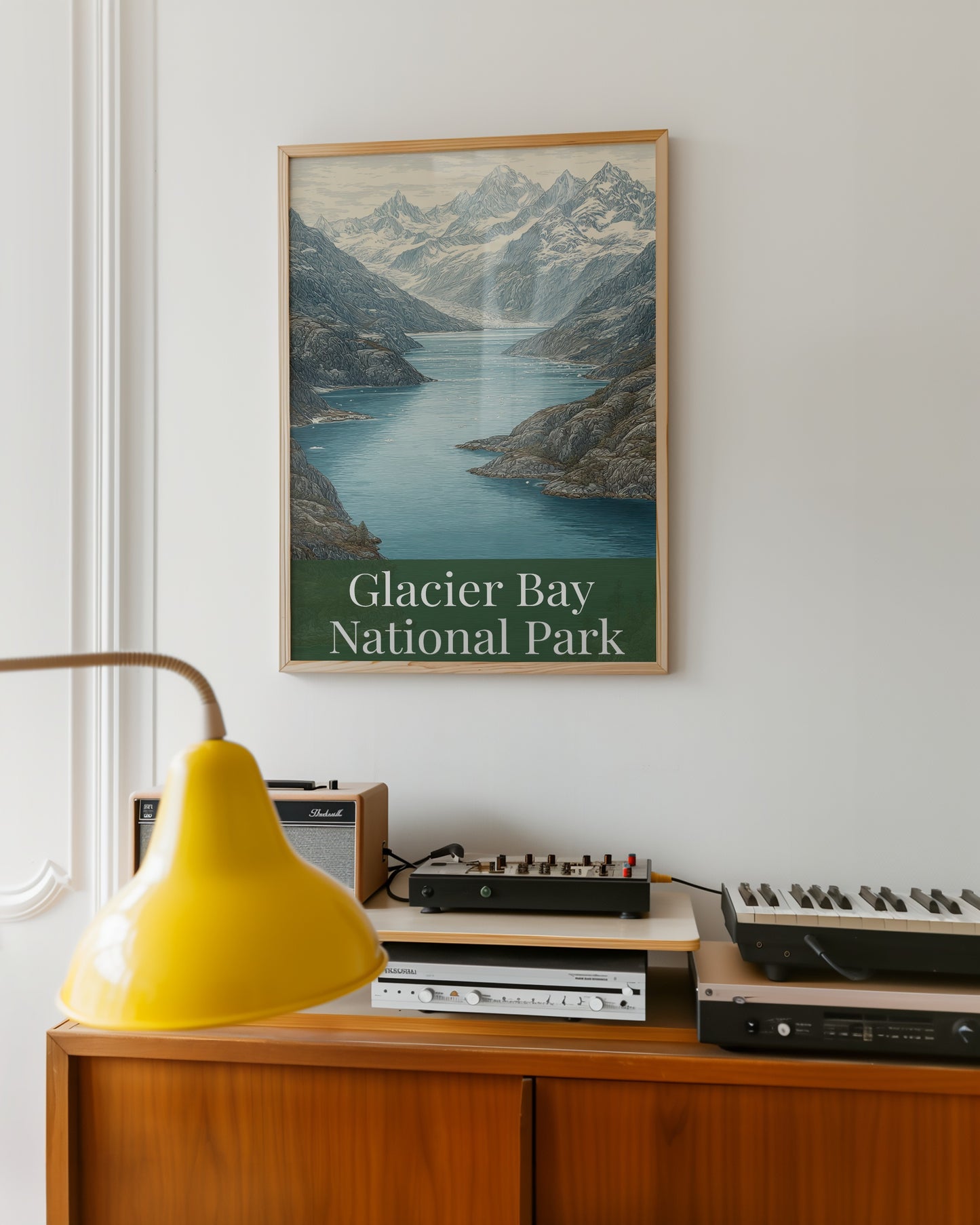Glacier Bay National Park Scenic Wall Poster