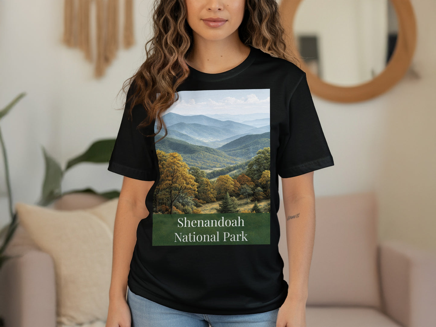 Shenandoah National Park Scenic Landscape T-shirt