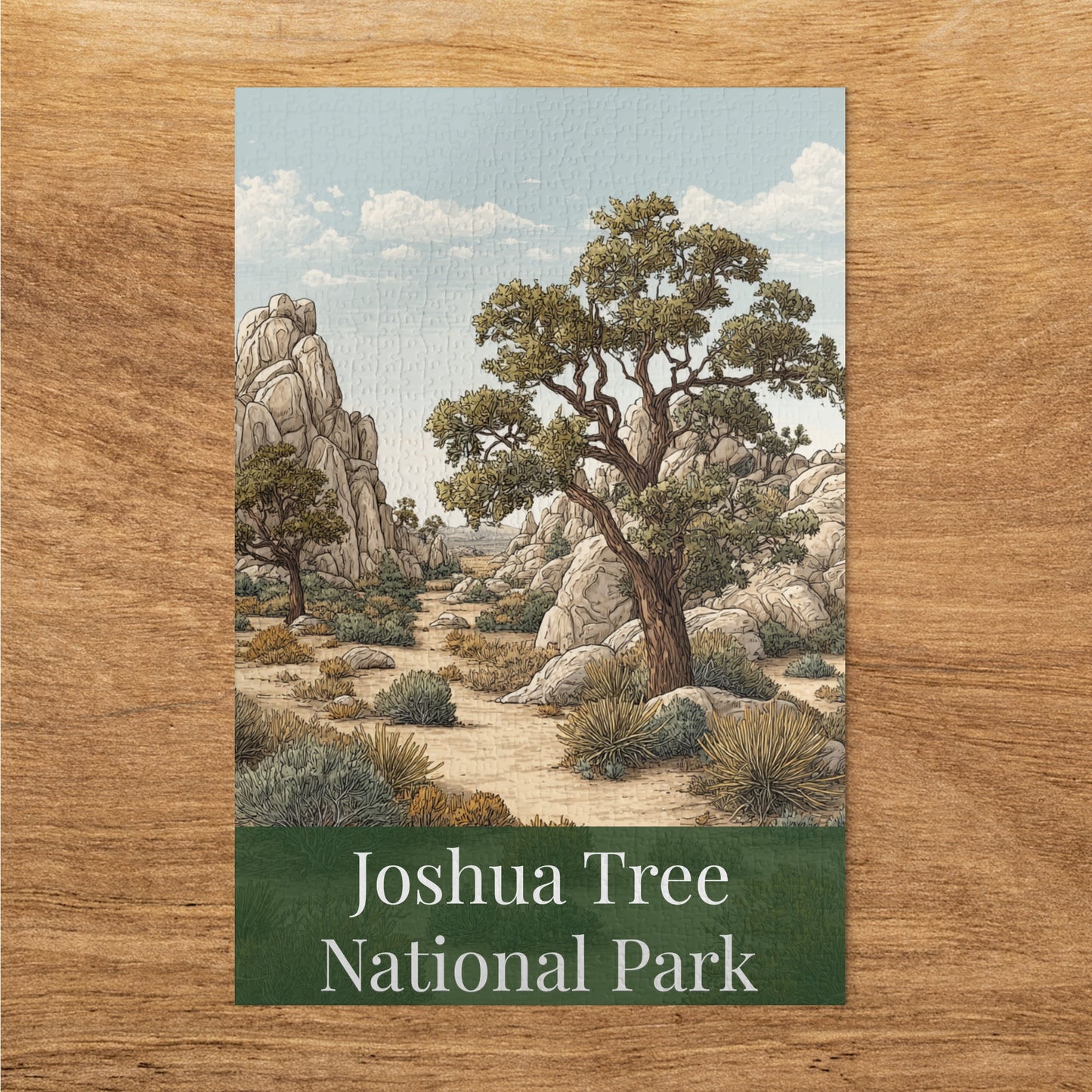 Joshua Tree National Park Scenic Jigsaw Puzzle