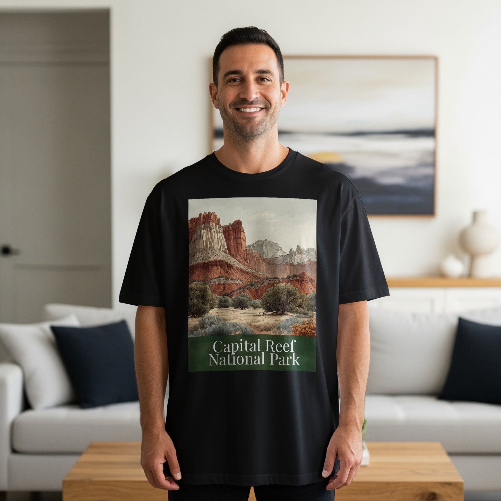 Capital Reef National Park Scenic Graphic Tee