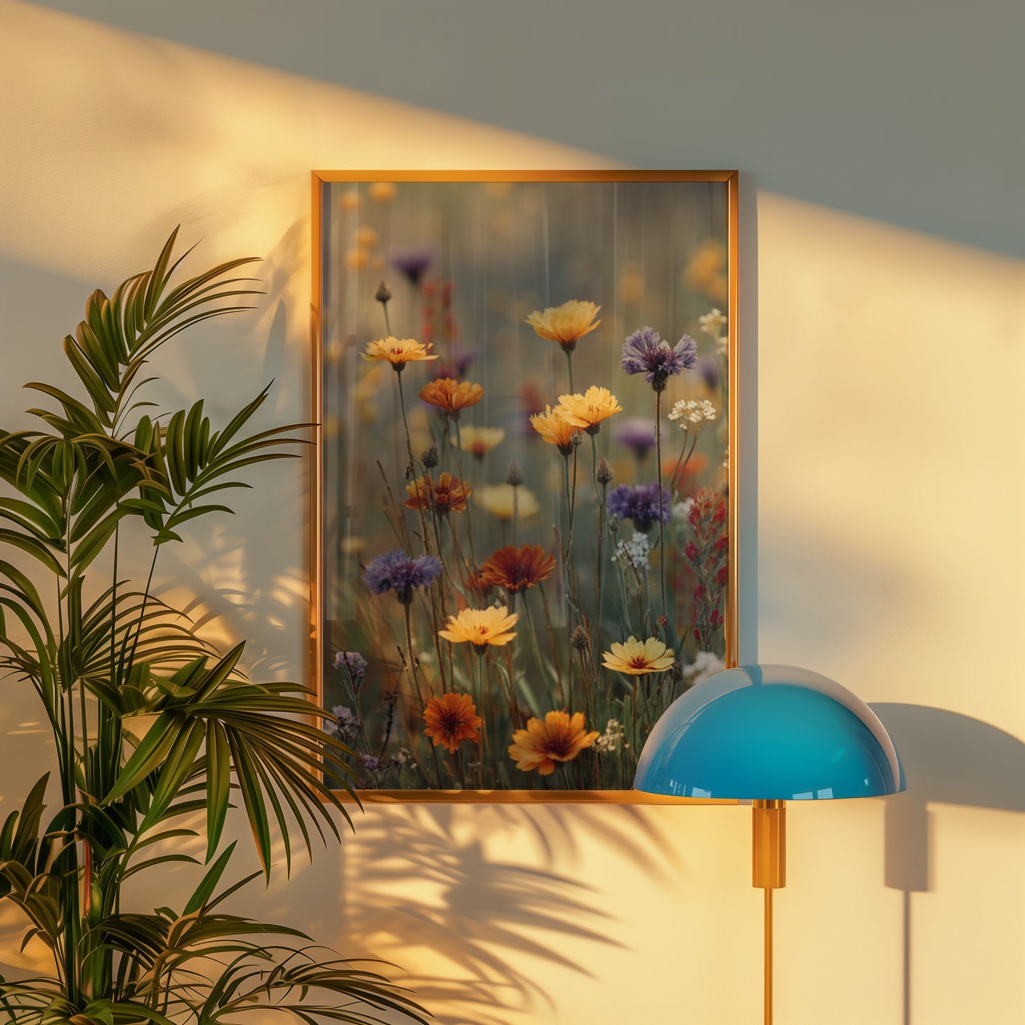 Beautiful Wildflower Framed Print for Home Decor