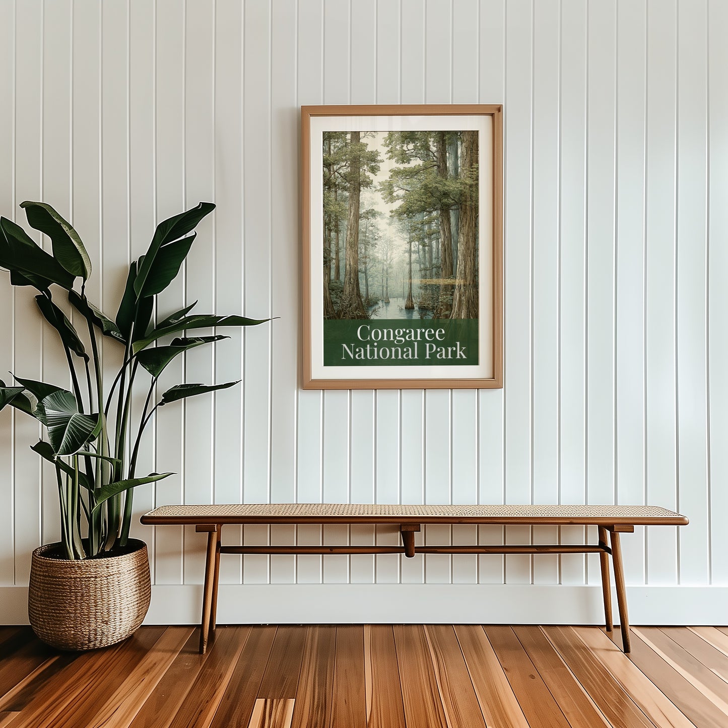 Congaree National Park Framed Art Print Wall Decor