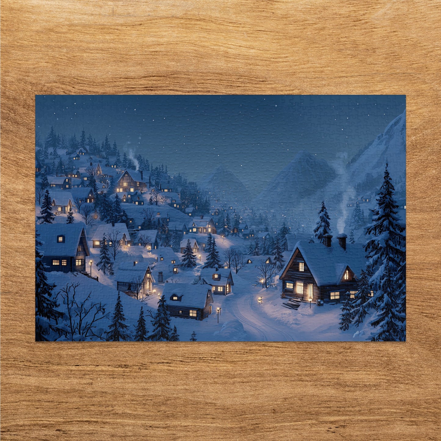 Cozy Winter Village Night Scenic Landscape Illustration product type
Winter Village
Snowy Scene
Night Landscape
Cozy Houses
Christmas Art
Holiday Decor
Mountain Village
Peaceful Scenery
Illuminated Homes
Starry Night
Rustic Cabins
Forest Trees
Snow Covered
Winter Wonderland
Cold Season
Alpine Village
Dreamy Scene
Home Decor
Festive Art
Evening View