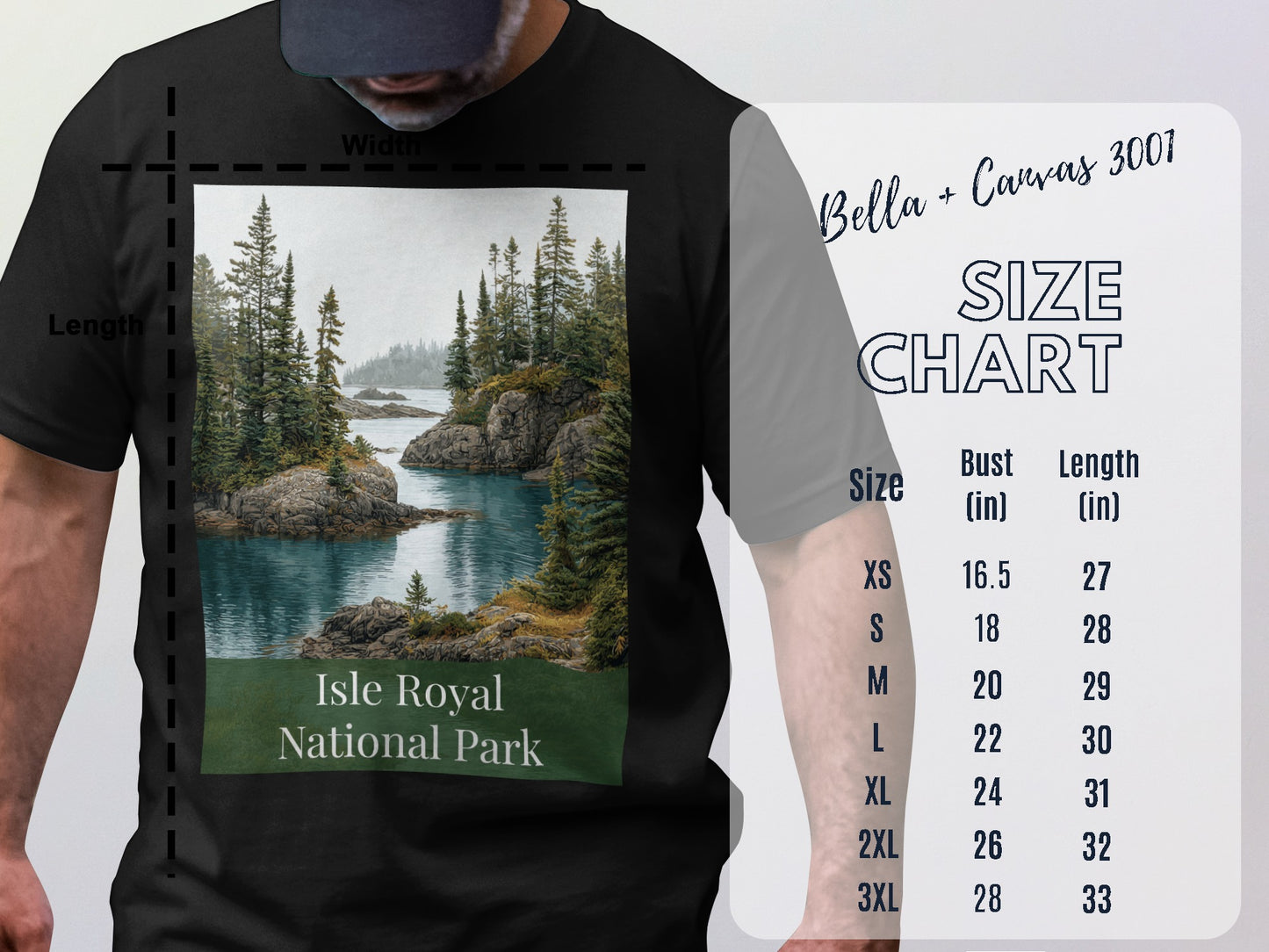 Isle Royal National Park Graphic T-Shirt