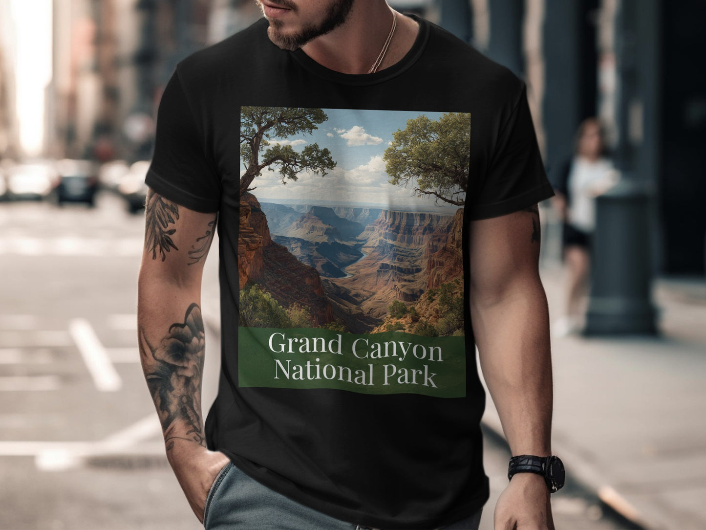Grand Canyon National Park Scenic Graphic Tee