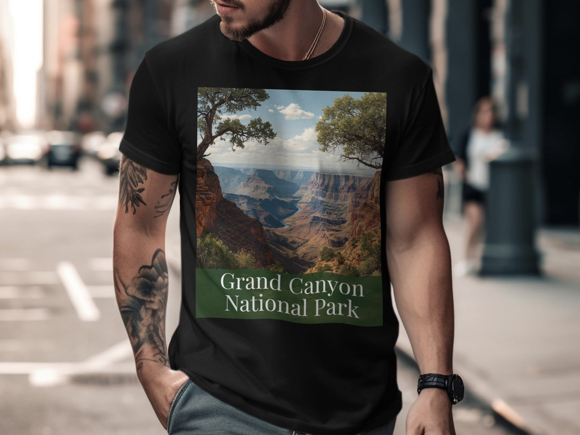 Grand Canyon National Park Scenic Graphic Tee